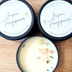 Bougie Jasmin Frangipanier 185gr