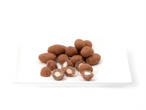 Truffes aux amandes au chocolat au lait